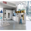 White MDF Lacquer Fashion Simple Kitchen Cabinet